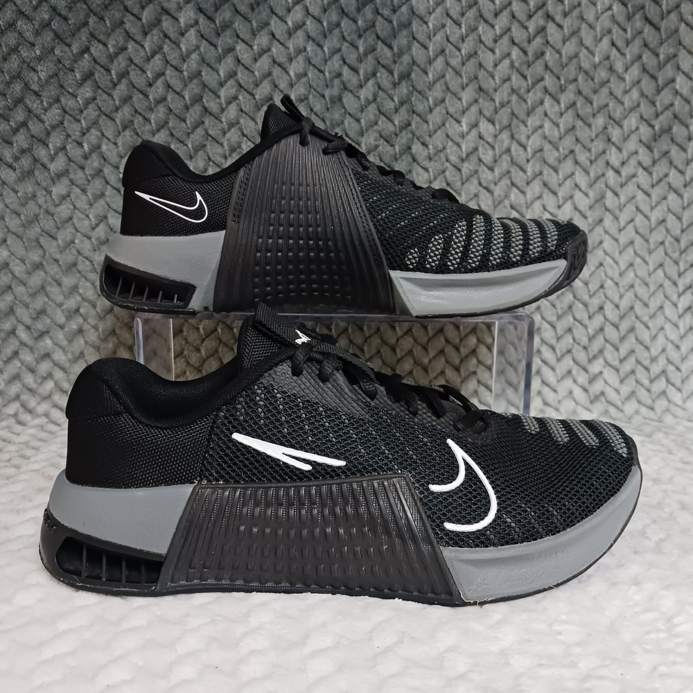 Nike Metcon 9 Black Smoke Grey Women's Workout Training Sneakers Shoes Size 8